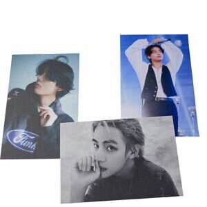 BTS V Kim Taehyung Layover CD Bundle Photocards Poster K-Pop Album